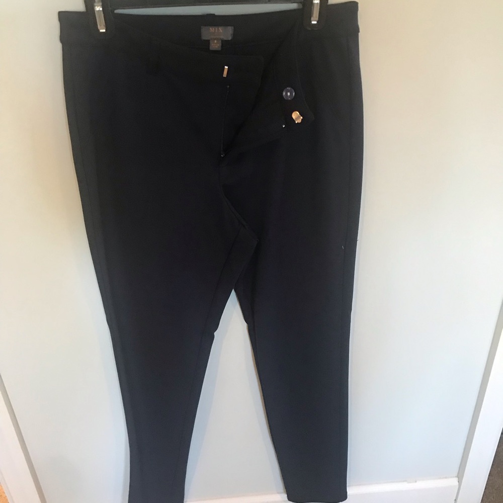 Mix navy comfy jegging sz 8 navy